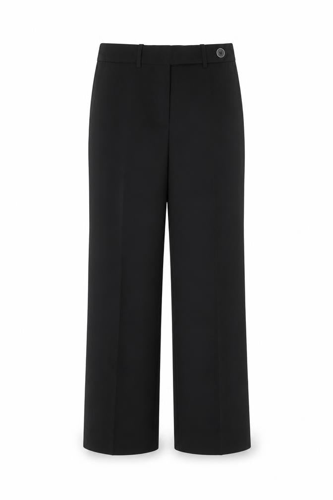 Next Women’s Black UK 6R Straight Leg Dress Trousers Workwear