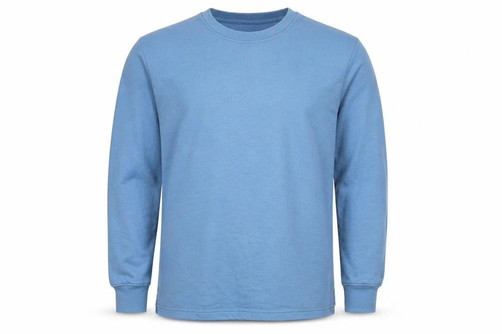 Jacamo Men’s Blue XL Crew Neck Pullover Sweatshirt Fleece