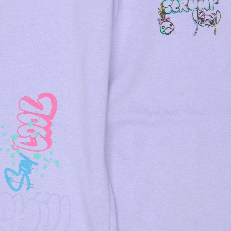 Additional view of Primark Disney Stitch girls’ purple sweatpants 11-12 years jogger