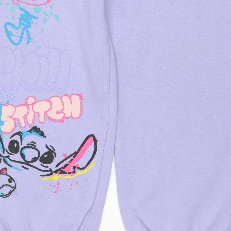 Additional view of Primark Disney Stitch girls’ purple sweatpants 11-12 years jogger