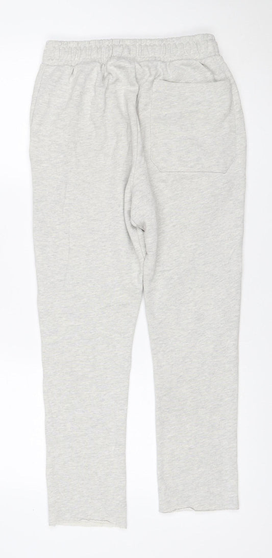 Vanquish Women Grey S Jogger Sweatpants Drawstring Gym Trousers