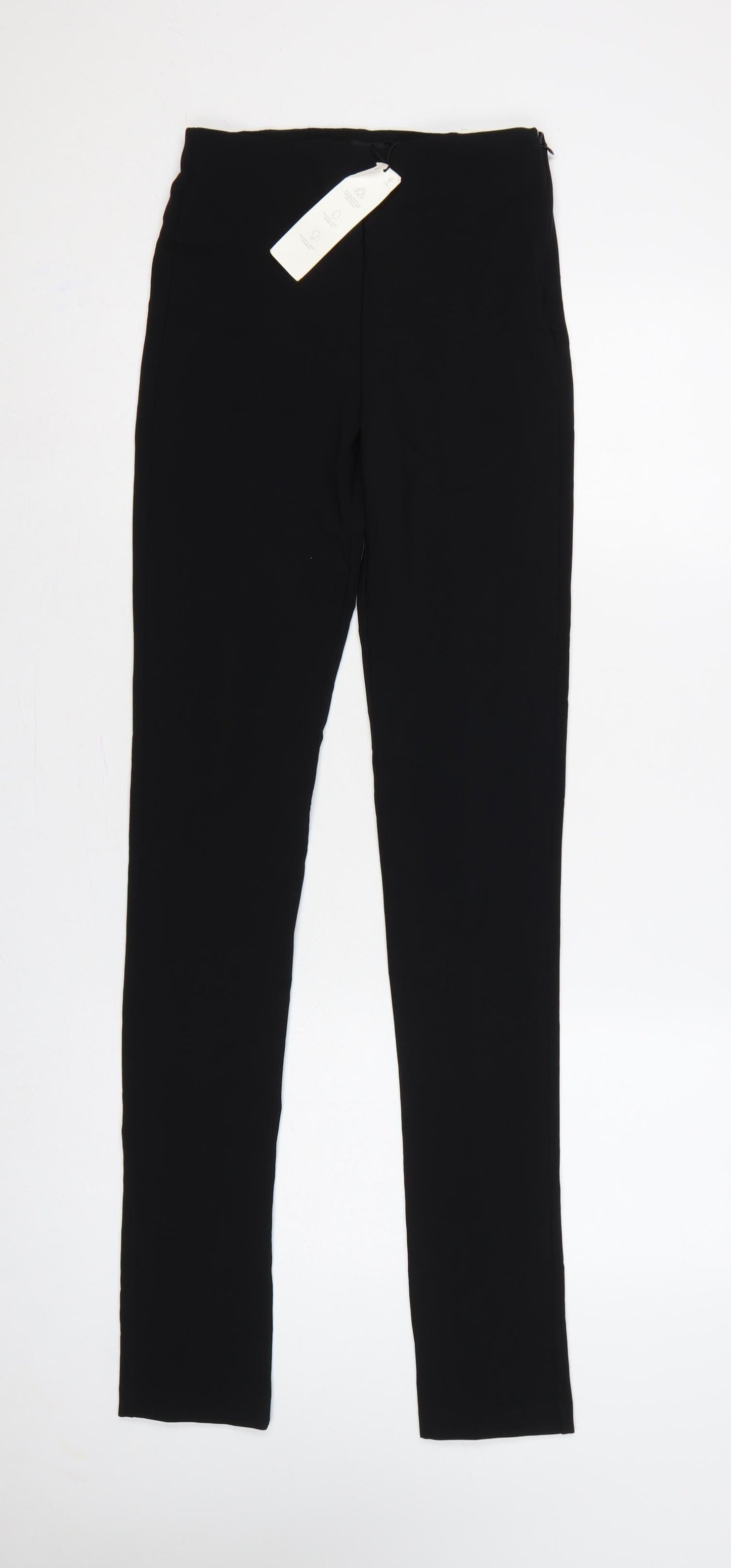 Zara Women’s Black XS High Rise Stretch Leggings NWT