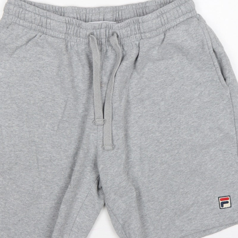 Fila Men’s Grey XL Sweat Shorts Drawstring Logo Sports Casual