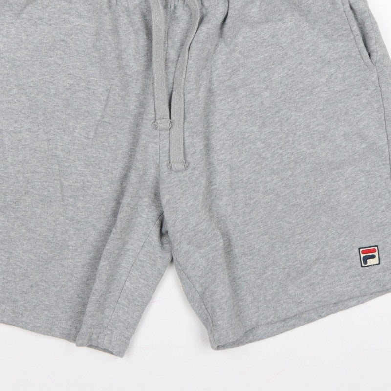 Fila Men’s Grey XL Sweat Shorts Drawstring Logo Sports Casual