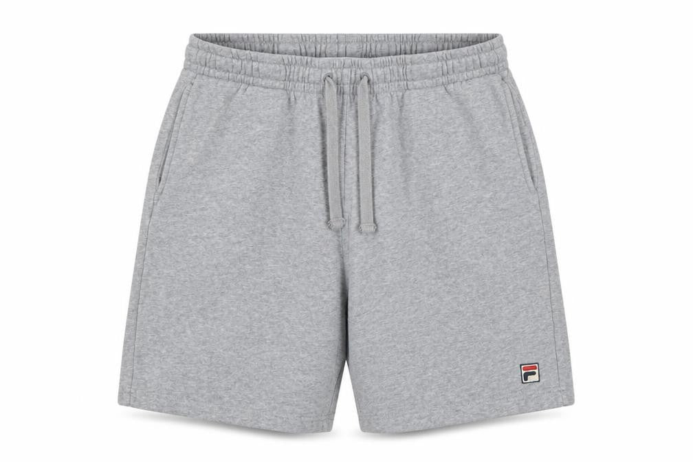 Fila Men’s Grey XL Sweat Shorts Drawstring Logo Sports Casual