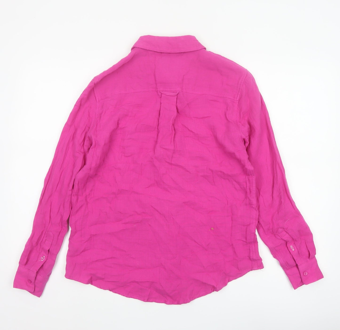 Crew Clothing Company Women’s Pink Size 8 Relaxed Fit Cotton Shirt