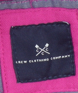 Crew Clothing Company Women’s Pink Size 8 Relaxed Fit Cotton Shirt
