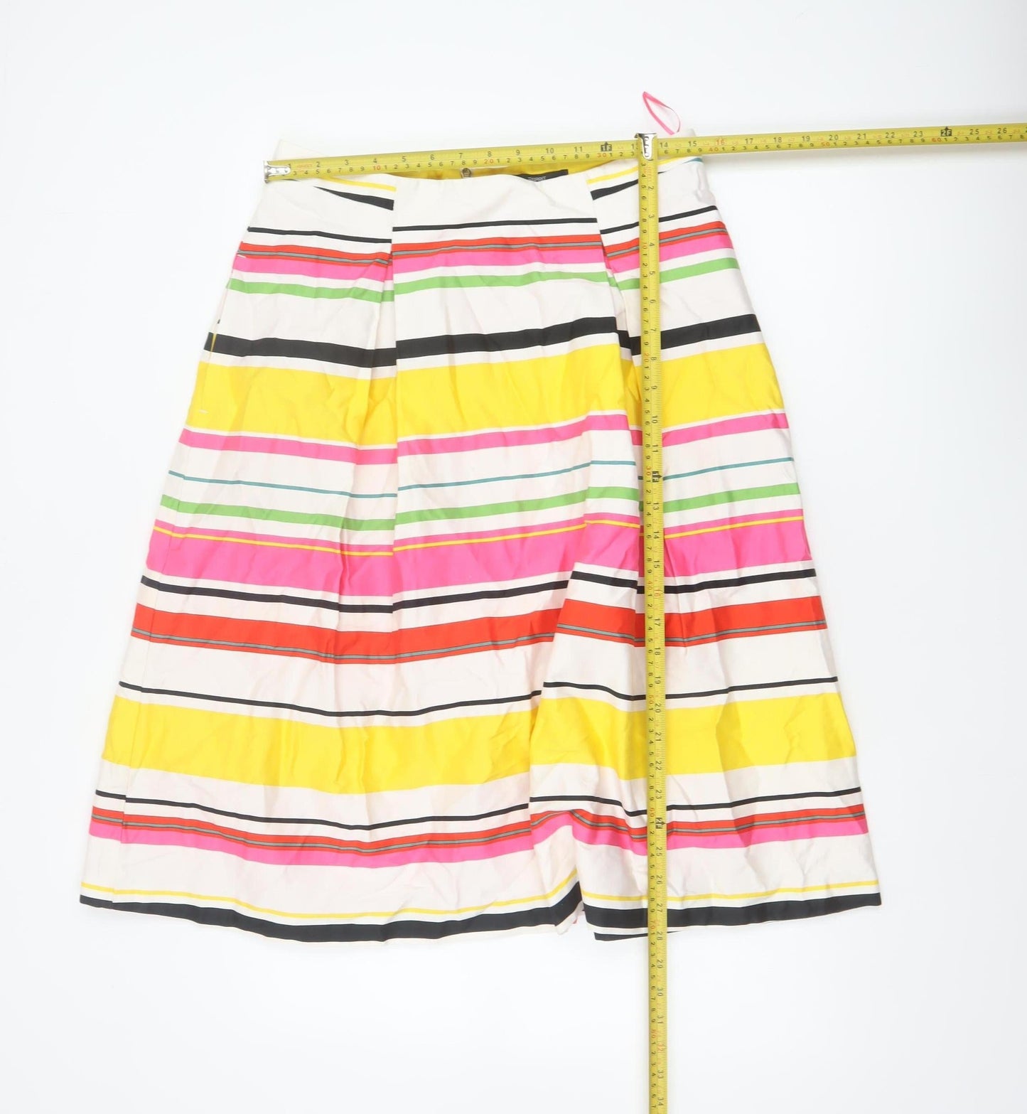 Esprit Women’s Multicoloured UK 14 Striped A-Line Knee Skirt