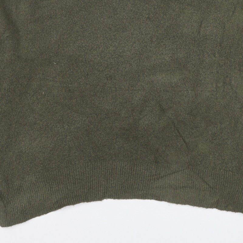 ASOS Design Women’s Green UK 12-14 Oversized Crew Neck Jumper