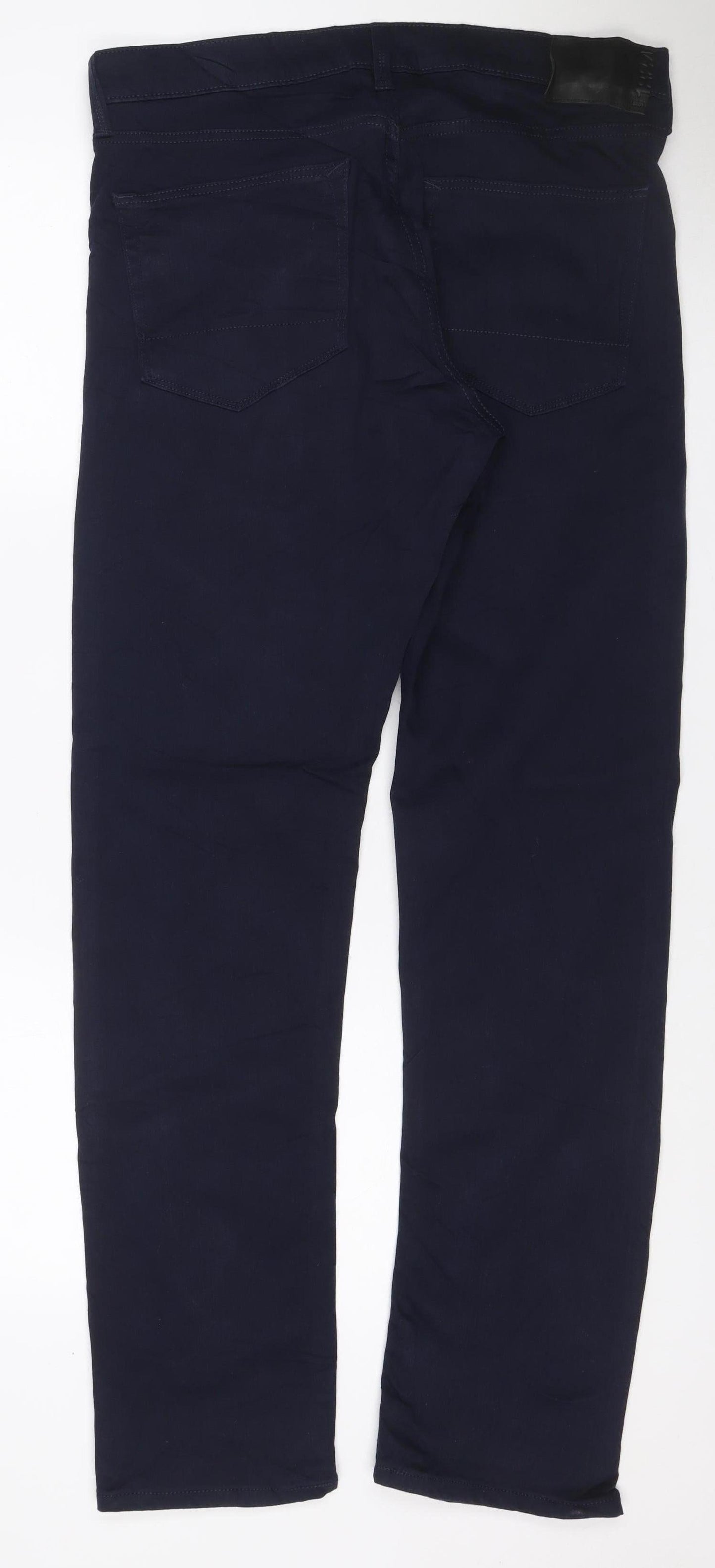 Marks and Spencer Men's Navy Slim Stretch Jeans 5-Pocket