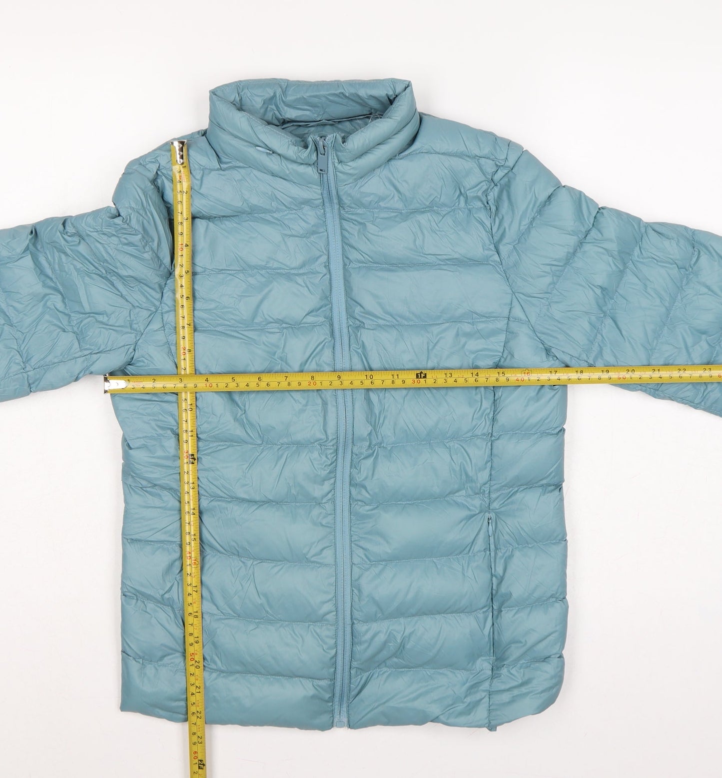 Marks and Spencer Women Blue UK 10 Puffer Jacket Down Stormwear
