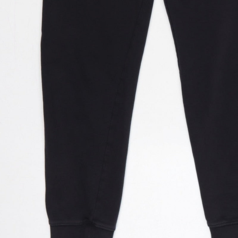Champion Unisex Adults Black Small Logo Fleece Jogger Sweatpants