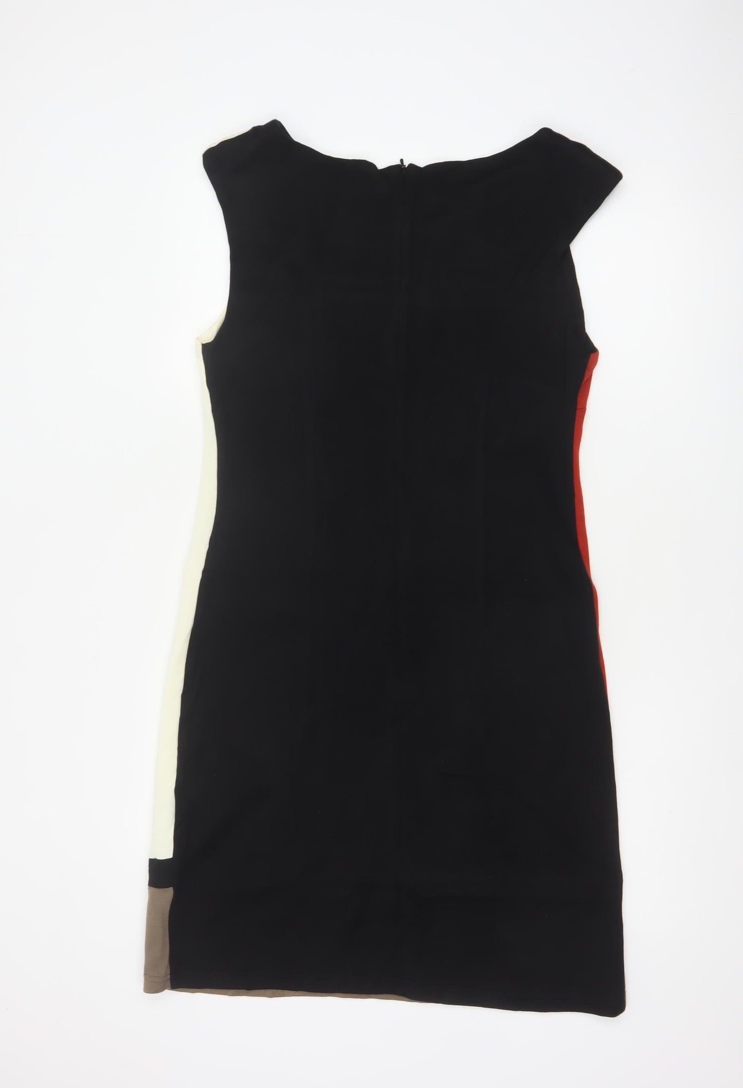 Roman Women Multicoloured UK 14 Sheath Knee Length Colourblock Dress