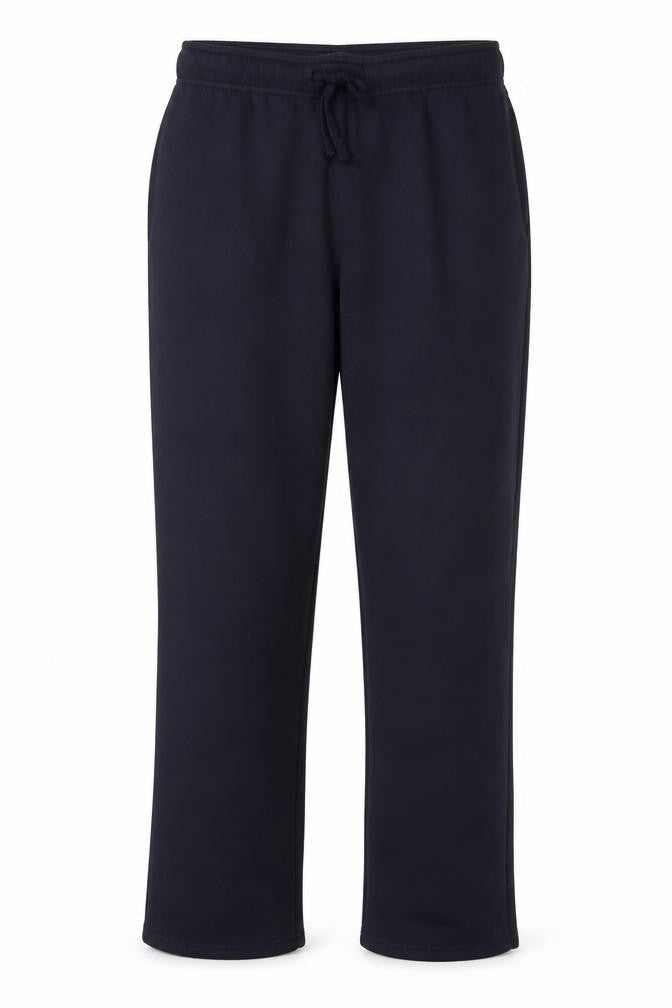 Front view of Dunnes Men’s Navy Blue M Drawstring Straight Sweatpants