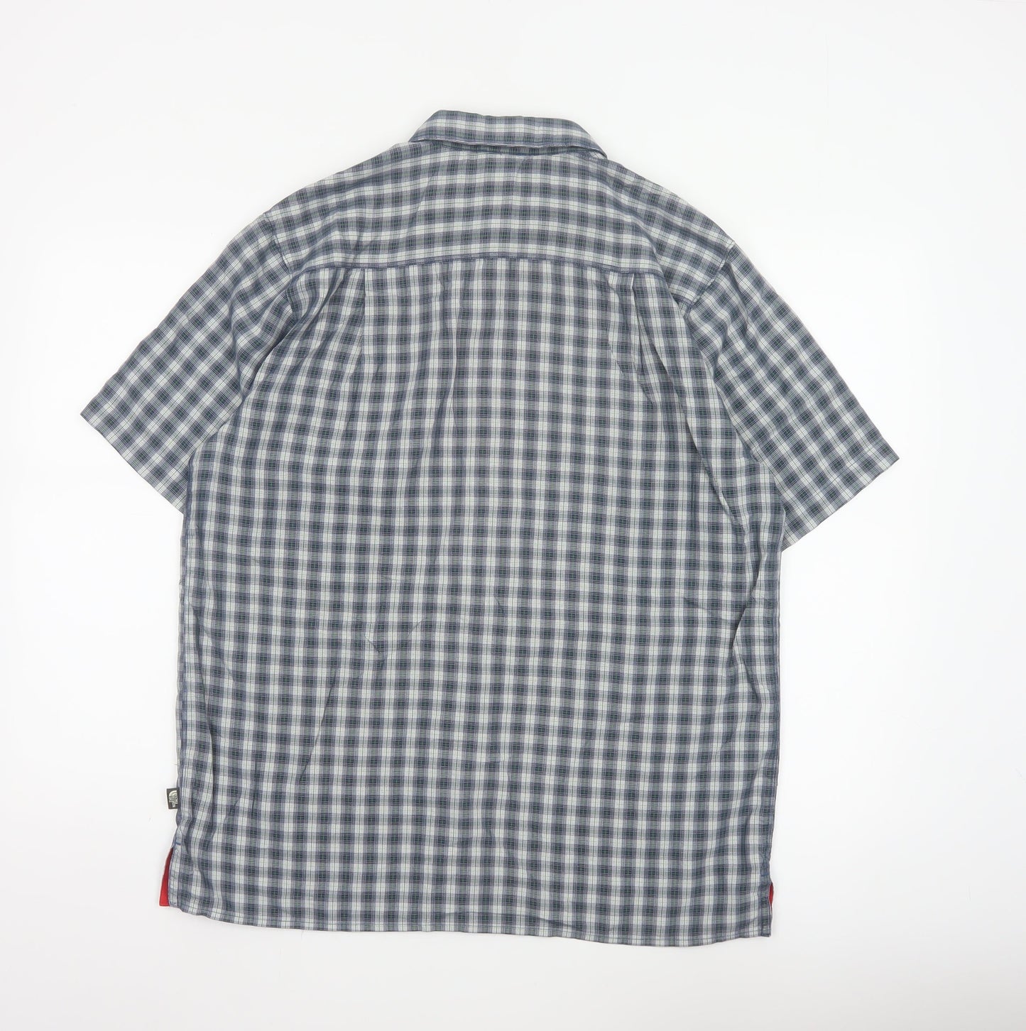 The North Face Men’s Multicoloured Check Short Sleeve Button-Up Shirt M