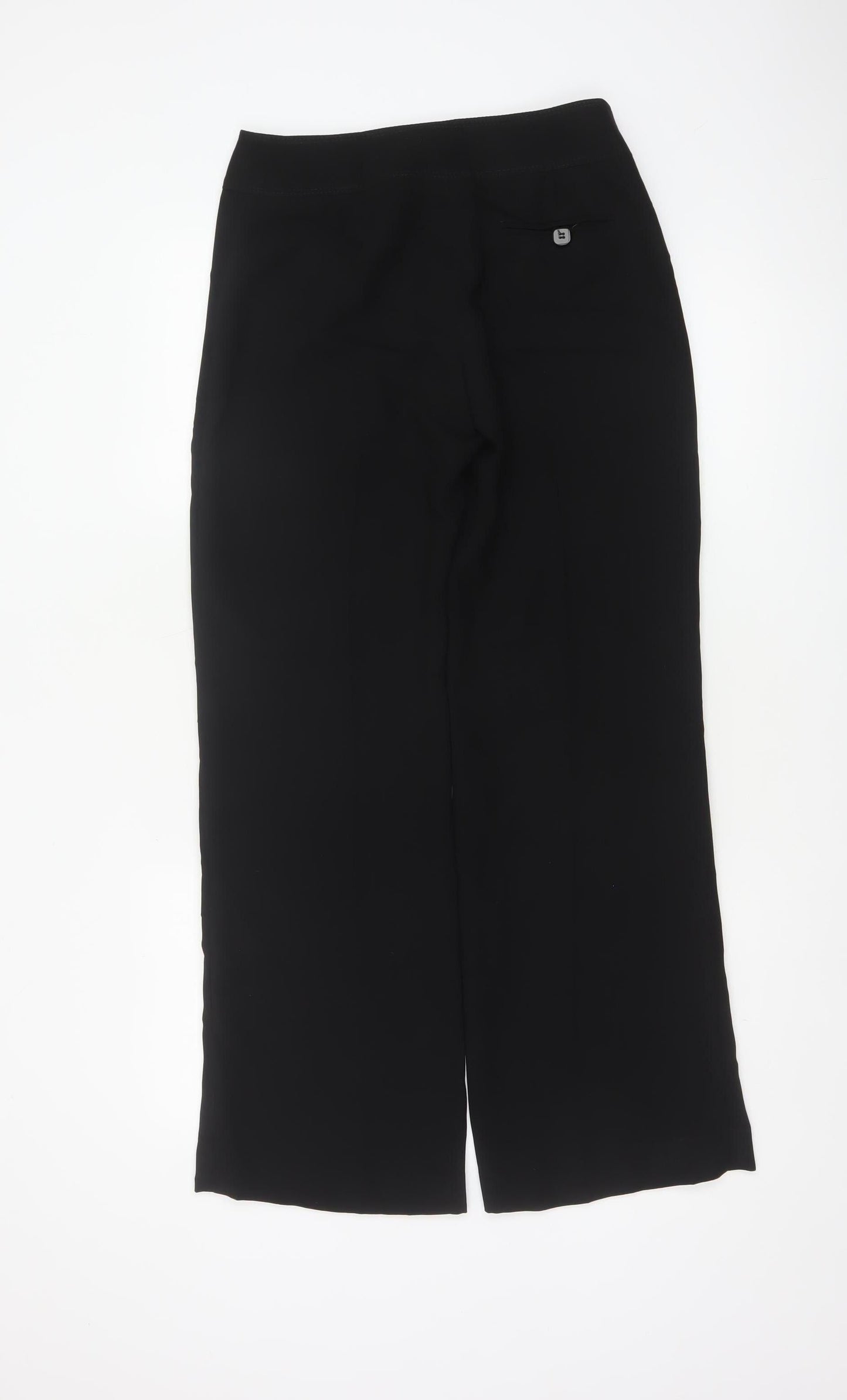 Florence & Fred Women's Black Size 8 Short Wide Leg Tailored Trousers