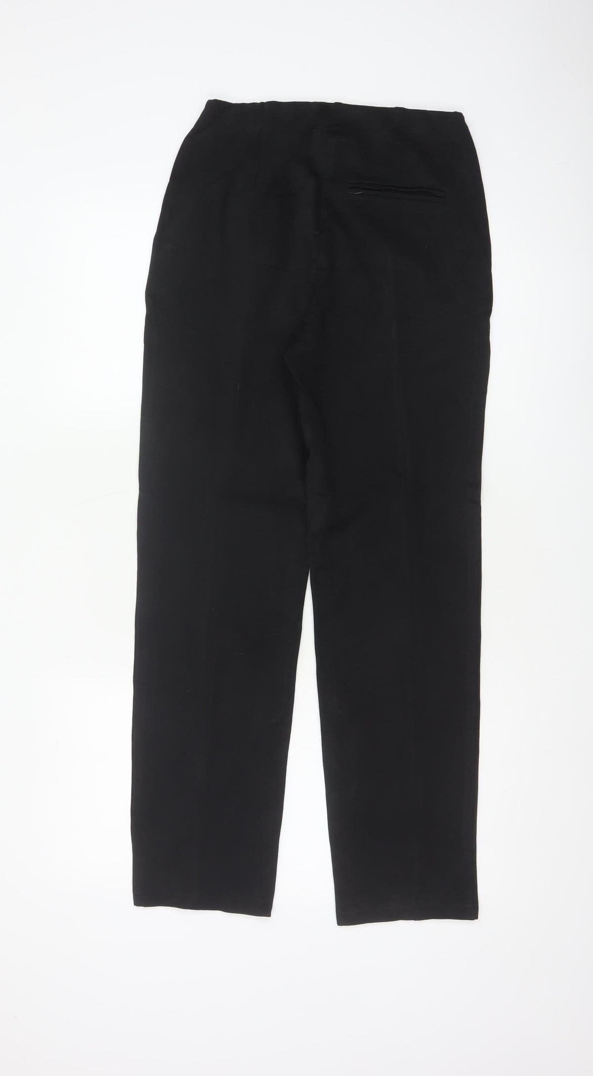 Marks and Spencer Women’s Black Size 8 Regular Straight Dress Trousers