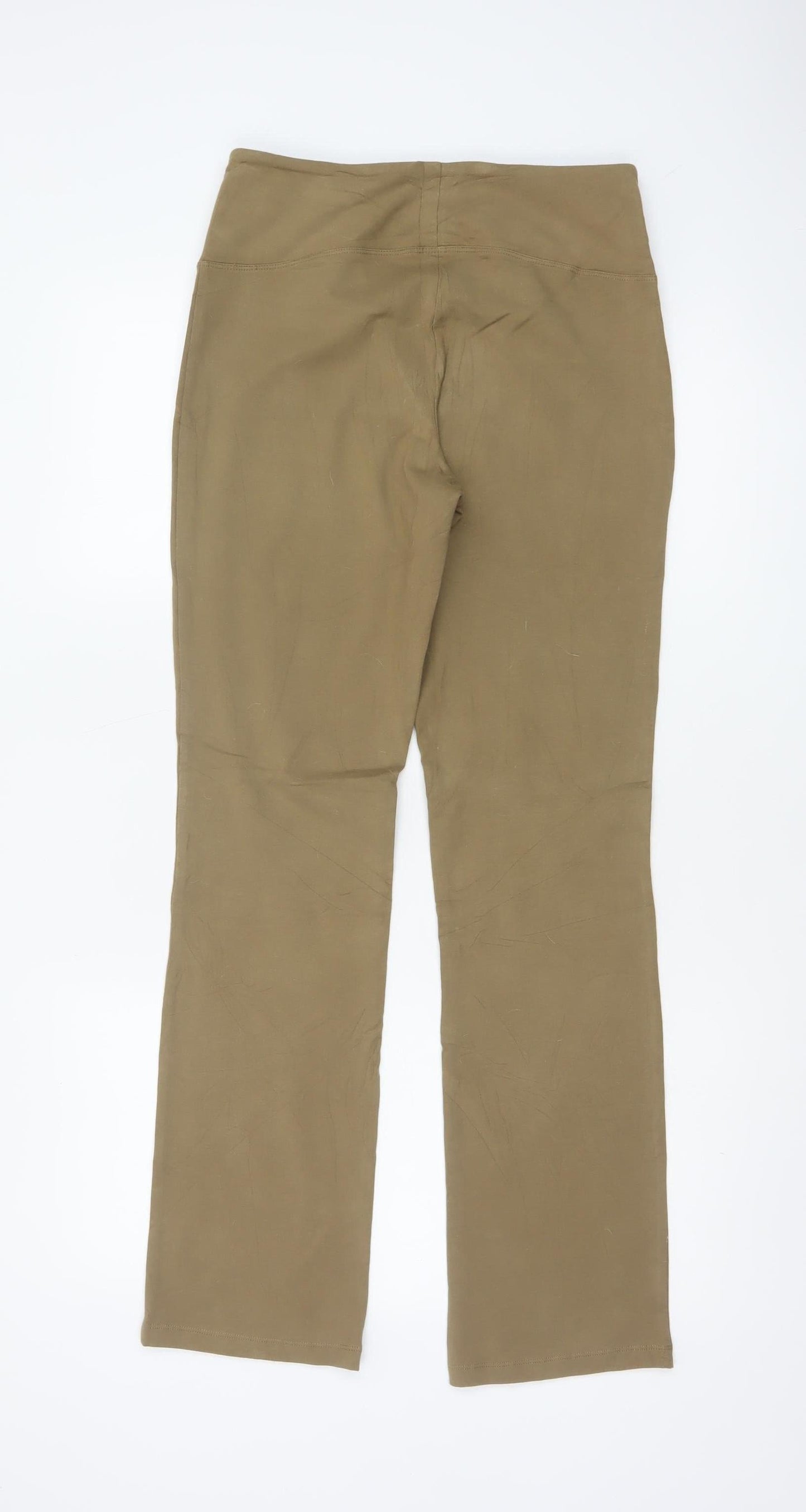Women with Control Women Brown S High Rise Bootcut Shaping Leggings