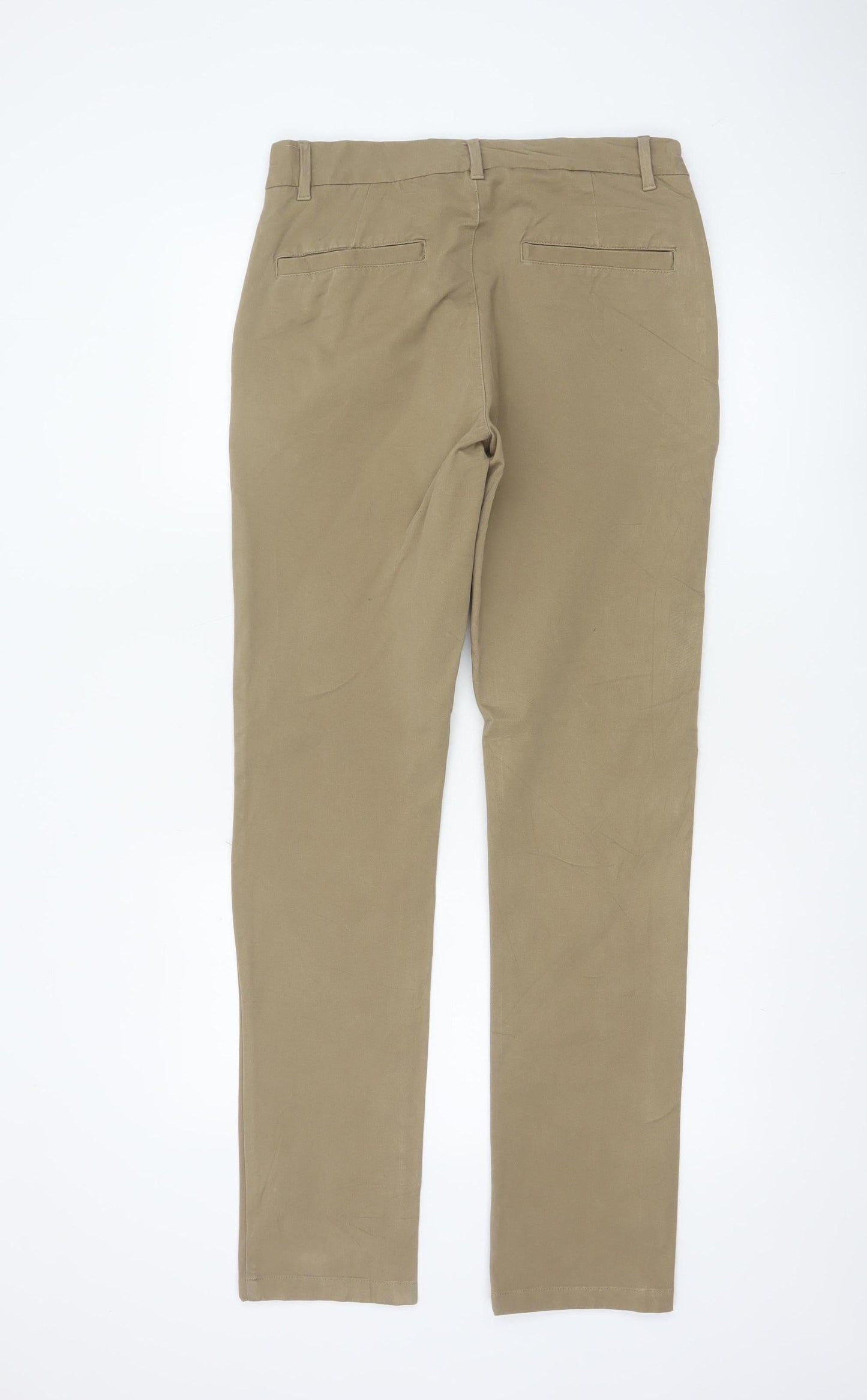Marks and Spencer Men's Beige 30 Slim Ultimate Chino Stretch Trousers