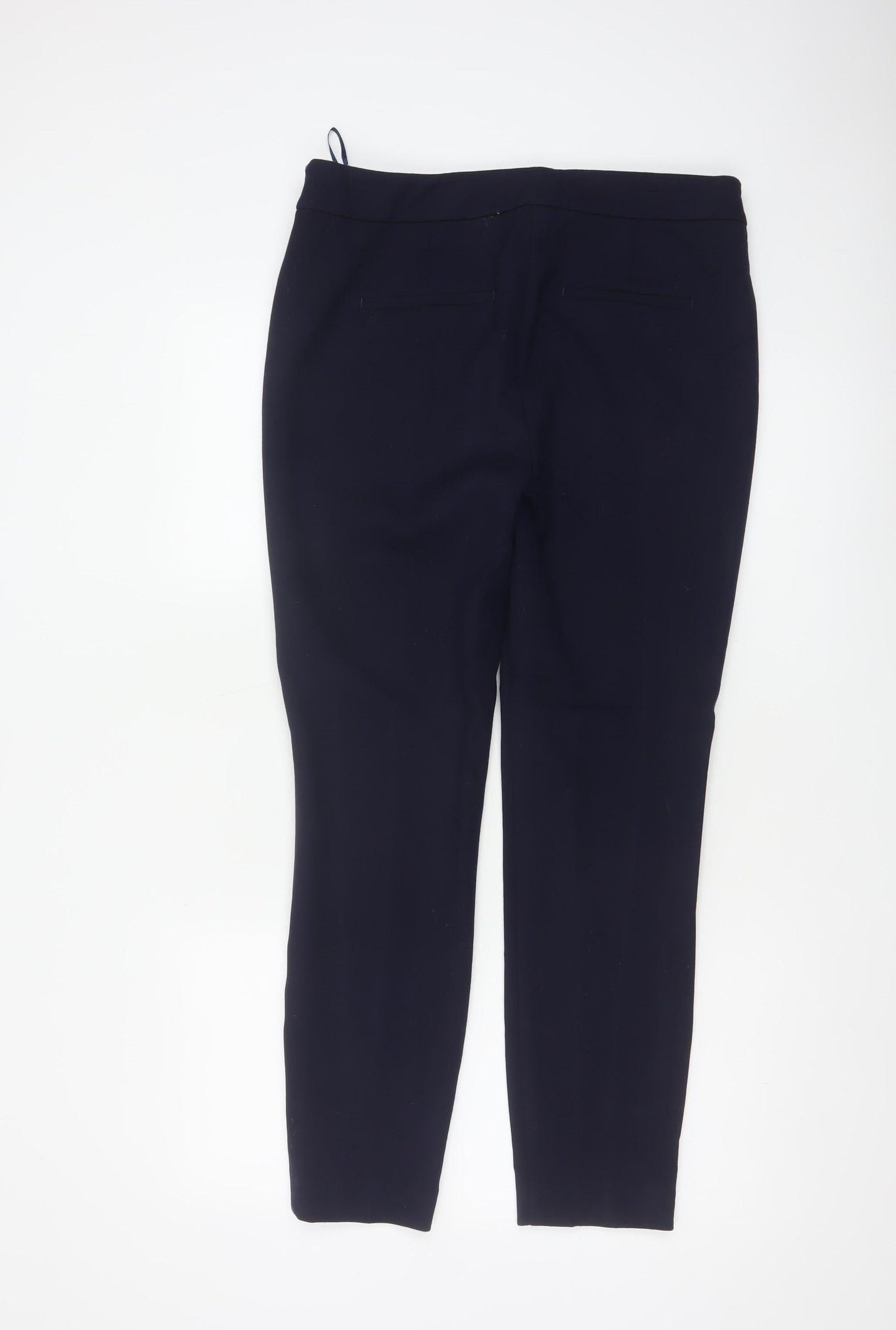 Next Women’s Navy Blue UK 10 Slim Tapered Tailored Trousers