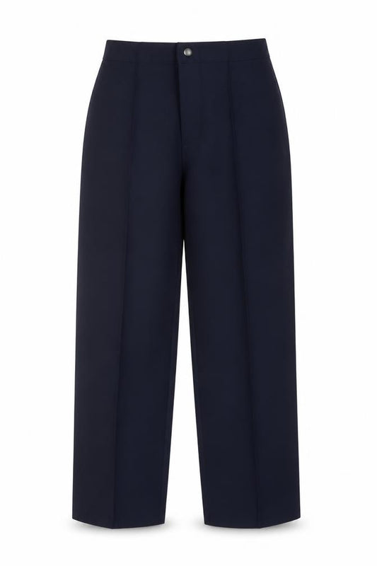 PRIMA Women’s Blue Size 12 Straight Leg Corporate Dress Trousers