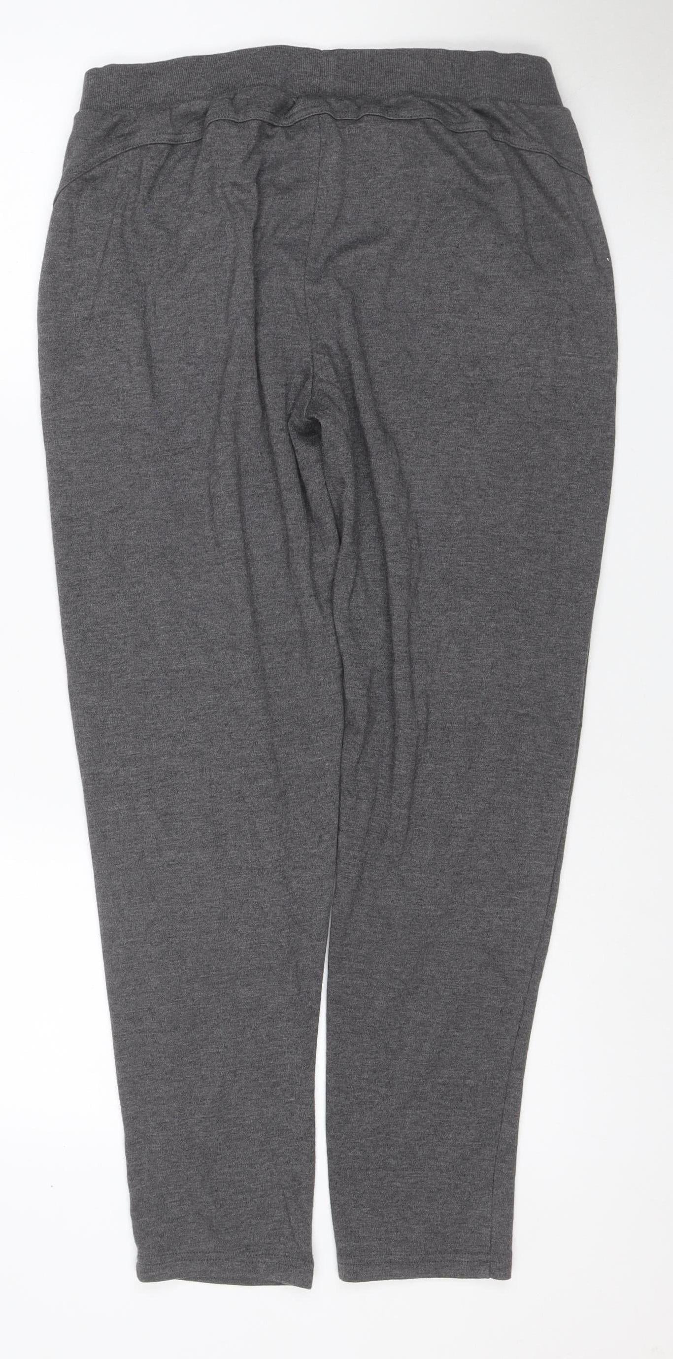 Lonsdale London Women’s Grey UK 16 Jogger Sweatpants Logo