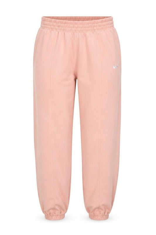 Nike Women Pink M Jogger Sweatpants Elastic Waist Logo