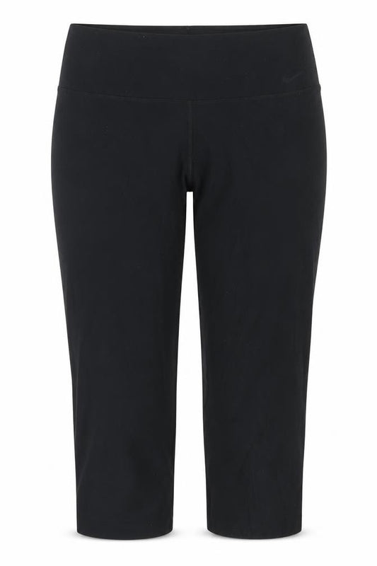 Nike Women Black L Dri-FIT Athletic Skinny Leggings Gym Running Yoga
