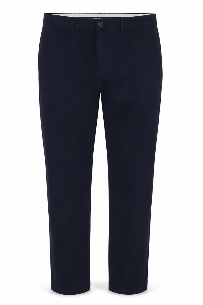 Marks and Spencer Men Black 34/33 Slim Stretch Chino Trousers