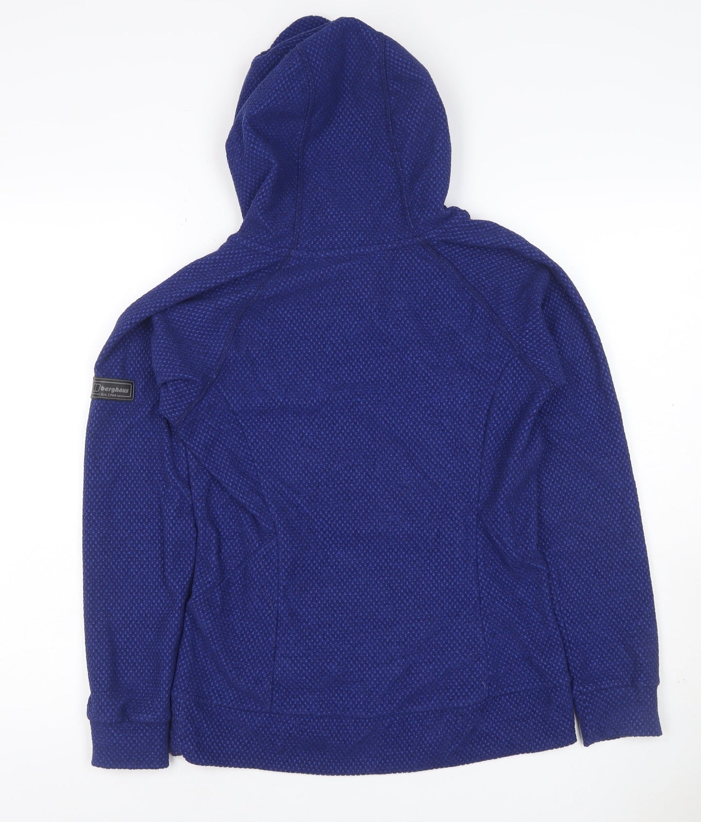 Berghaus Women Blue UK 8 Henley Hooded Fleece Pullover Hoodie