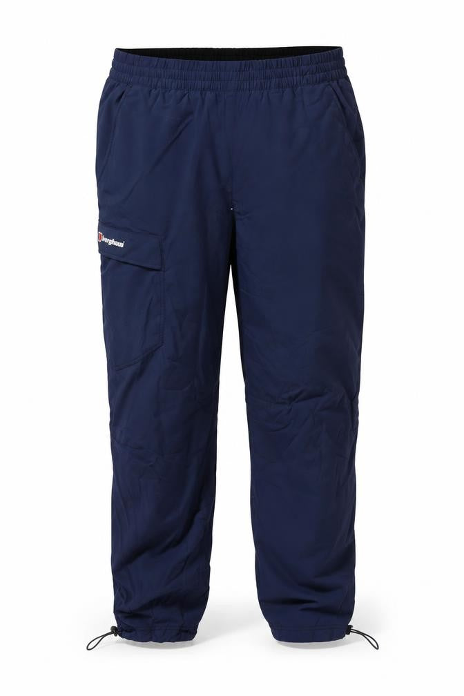 Berghaus Men's Blue L Snow Pants Elastic Waist Drawstring Ankle Outdoor