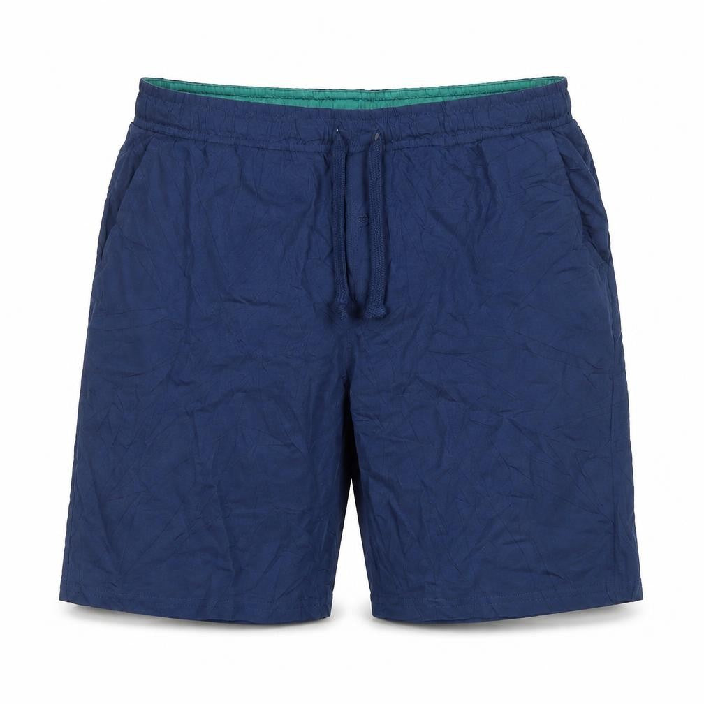 Cotton Traders Men’s Blue XL Drawstring Elastic Waist Casual Shorts