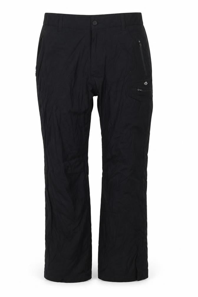 Craghoppers Men’s Black 40in Regular Stretch Outdoor Trousers