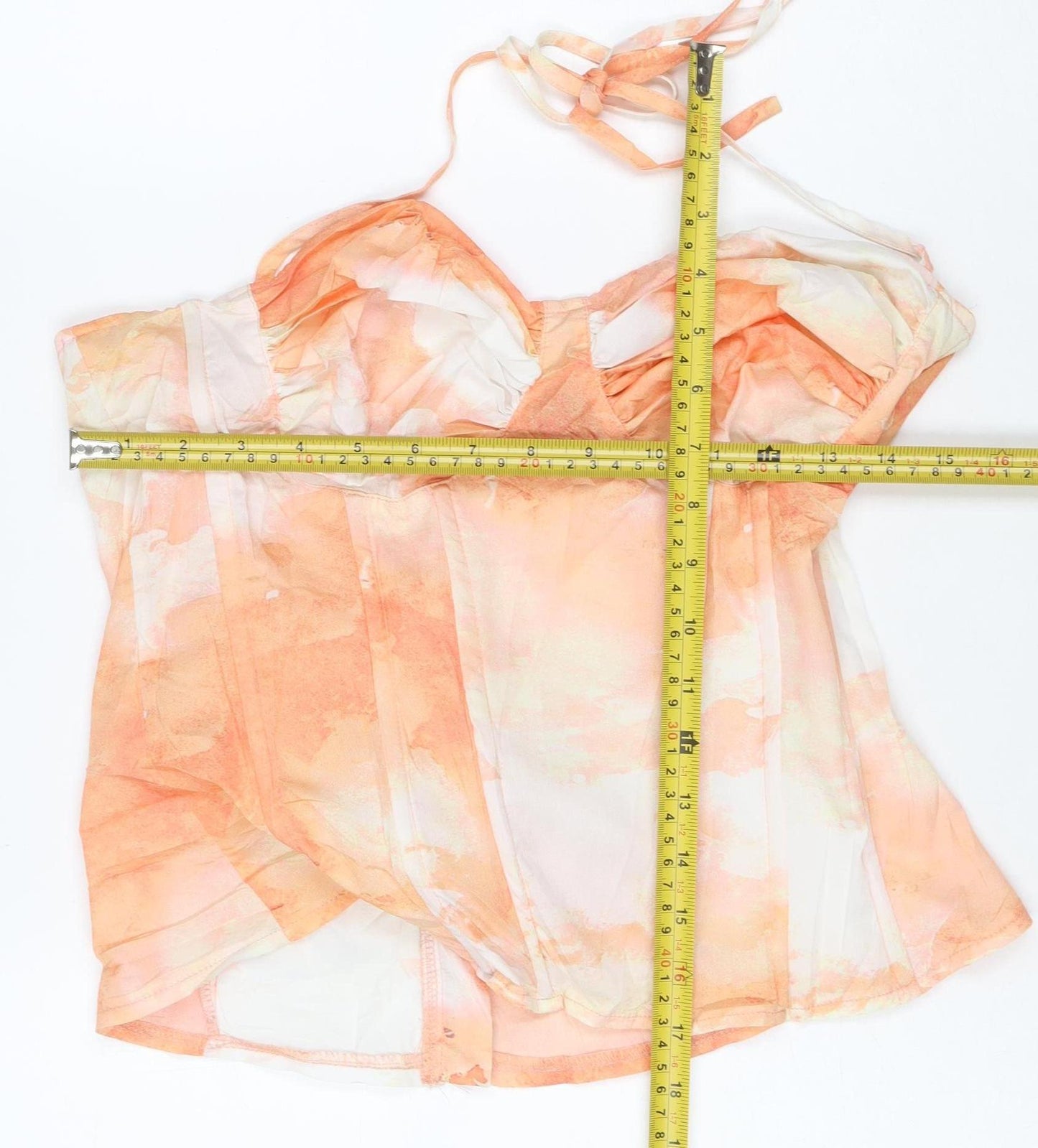 PrettyLittleThing Women Multicoloured UK 10 Cropped Off Shoulder Blouse