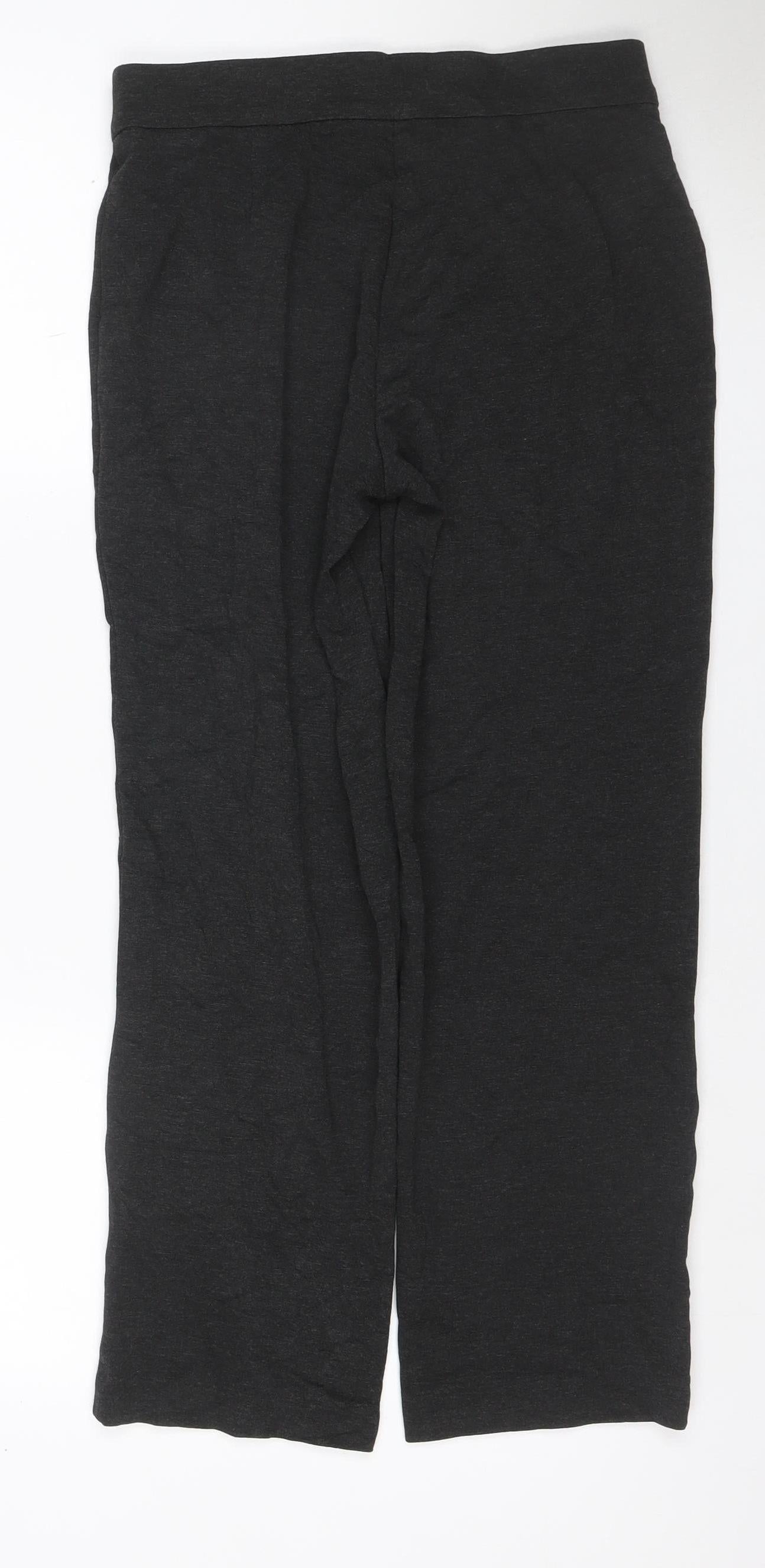 M&S Collection Women’s Black Size 8 Stretch Straight Trousers