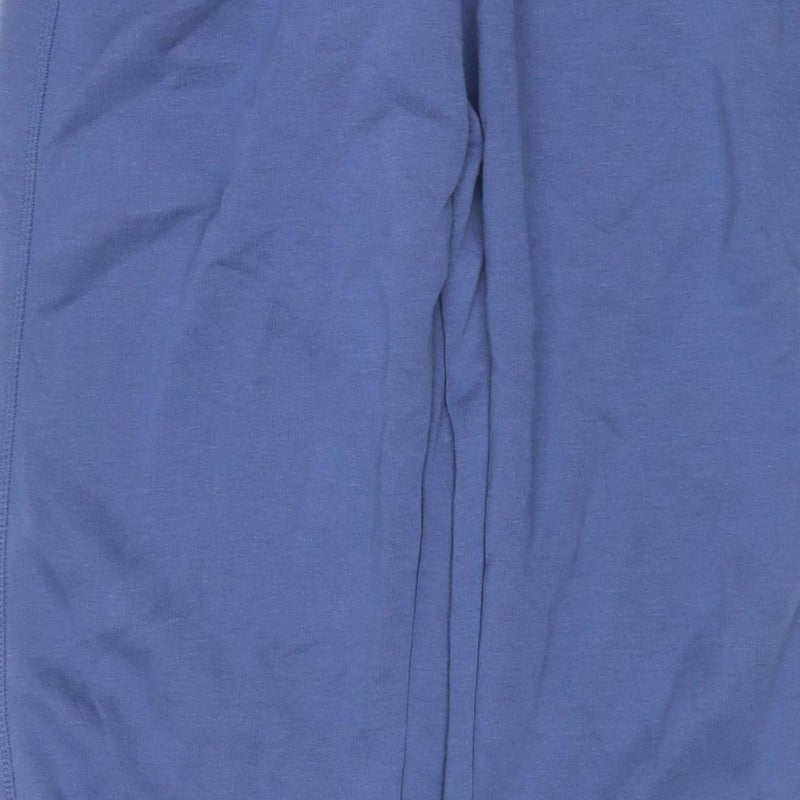 Slazenger Men’s Blue L Fleece Jogger Sweatpants Elastic Waist