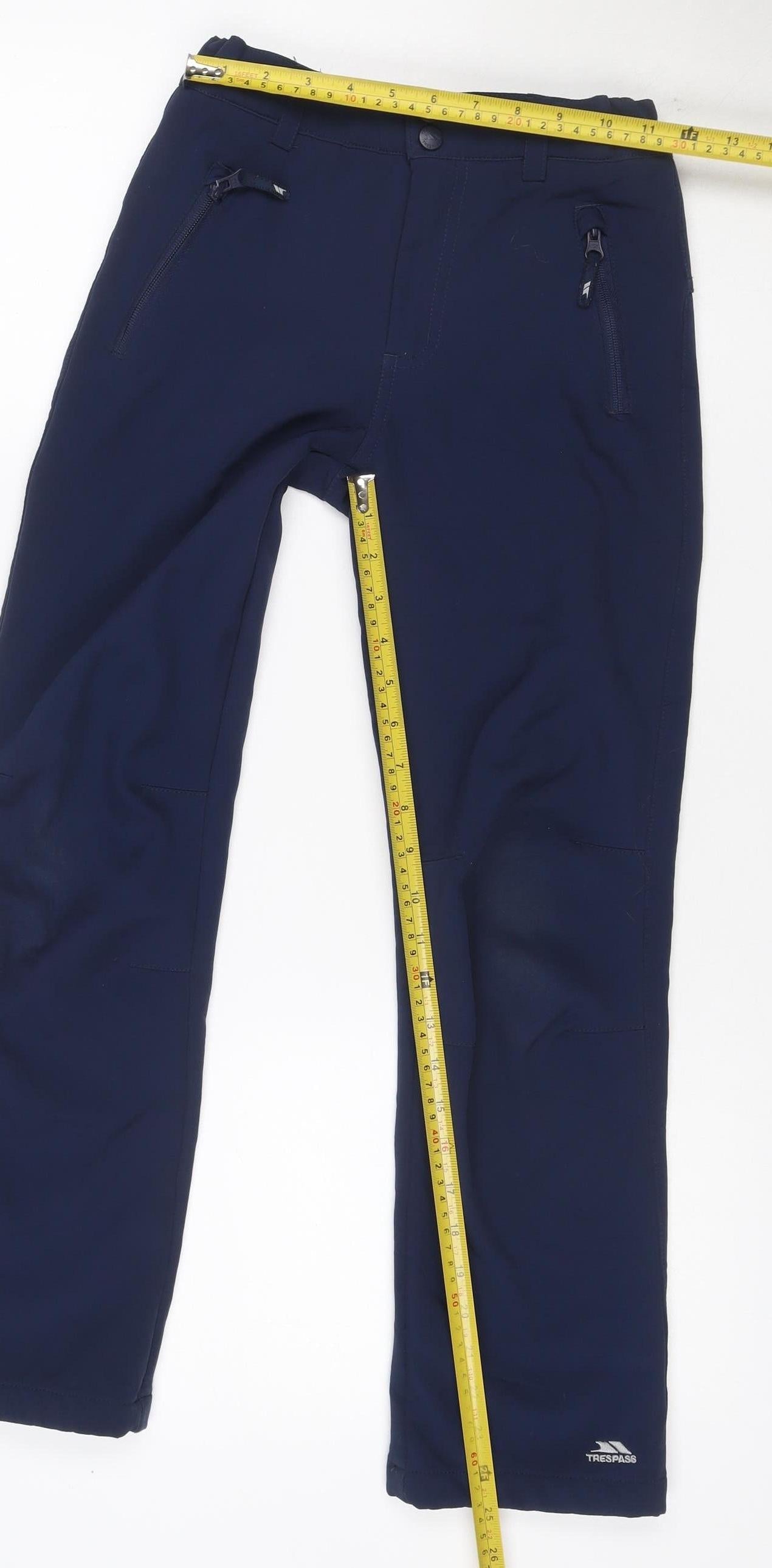 Trespass Boys Blue 9-10 Years Snow Pants Softshell Waterproof Ski Trousers
