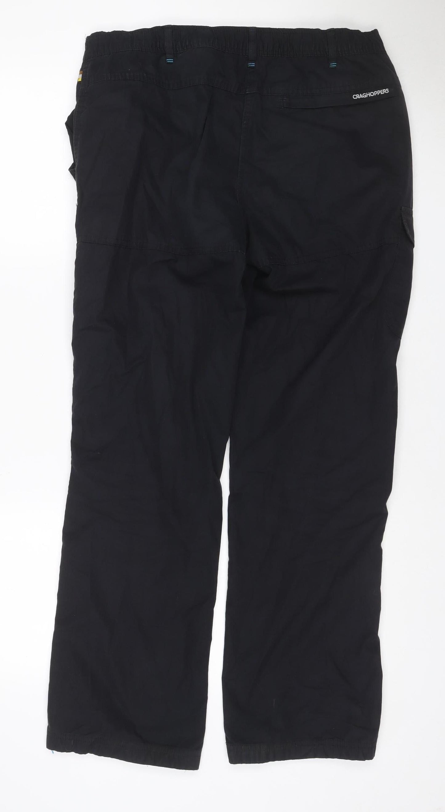 Craghoppers Women’s Black UK 14 Convertible Cargo Travel Trousers
