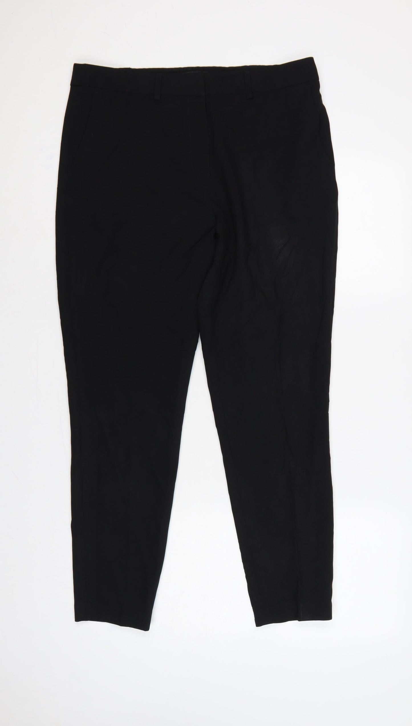 Next Women’s Black UK 14 Regular Tailored Tapered Dress Trousers