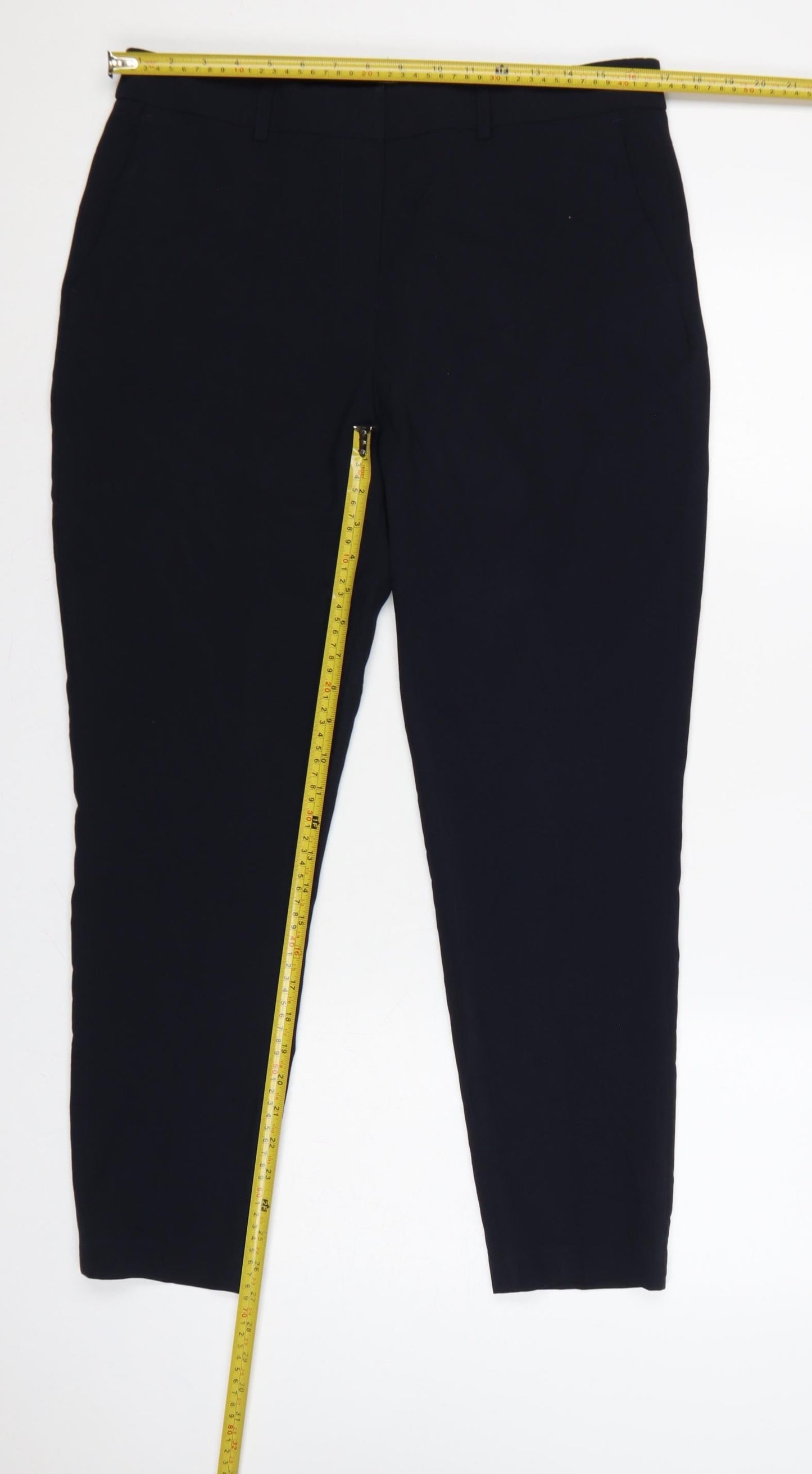 Next Women’s Black UK 14 Regular Tapered Tailored Dress Trousers