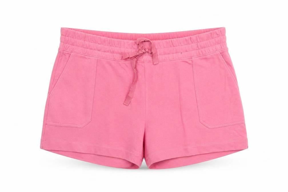 Marks & Spencer Women’s Pink Size 22 Sweat Shorts Drawstring Pockets