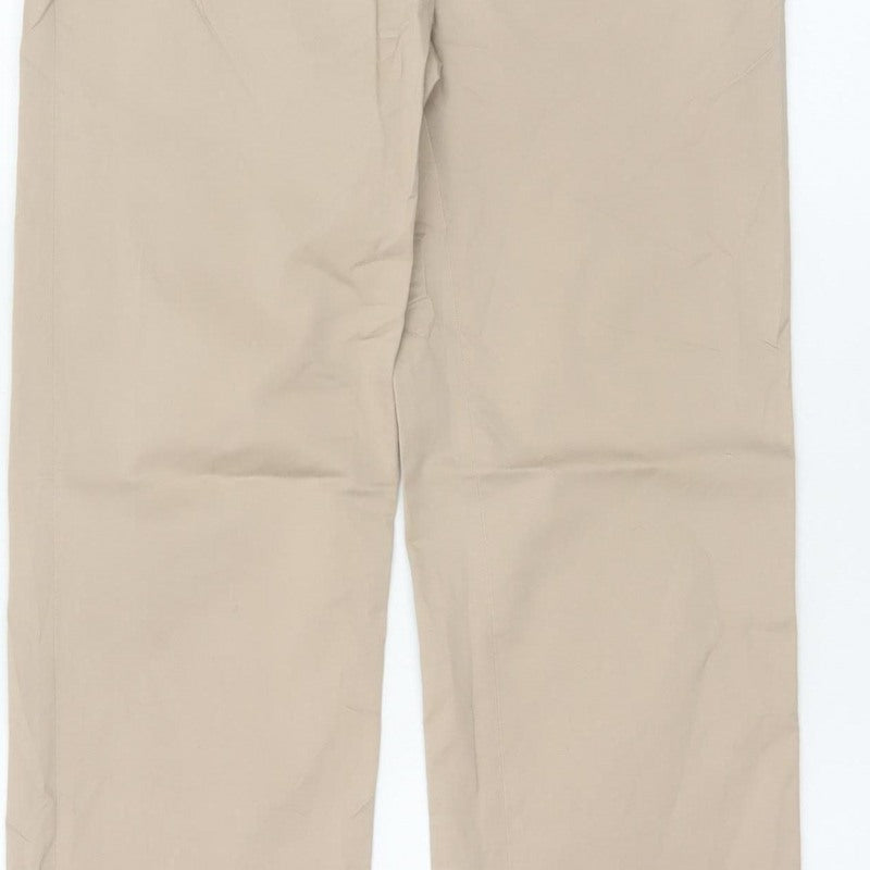 Hobbs Women’s Beige Size 10 Straight Leg Chino Trousers