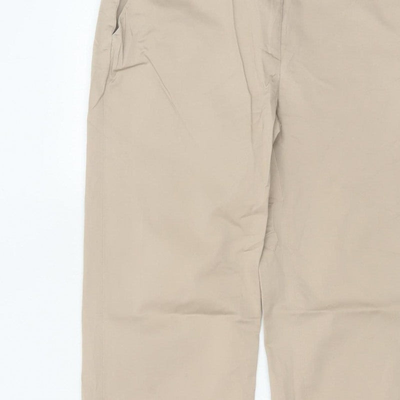 Hobbs Women’s Beige Size 10 Straight Leg Chino Trousers