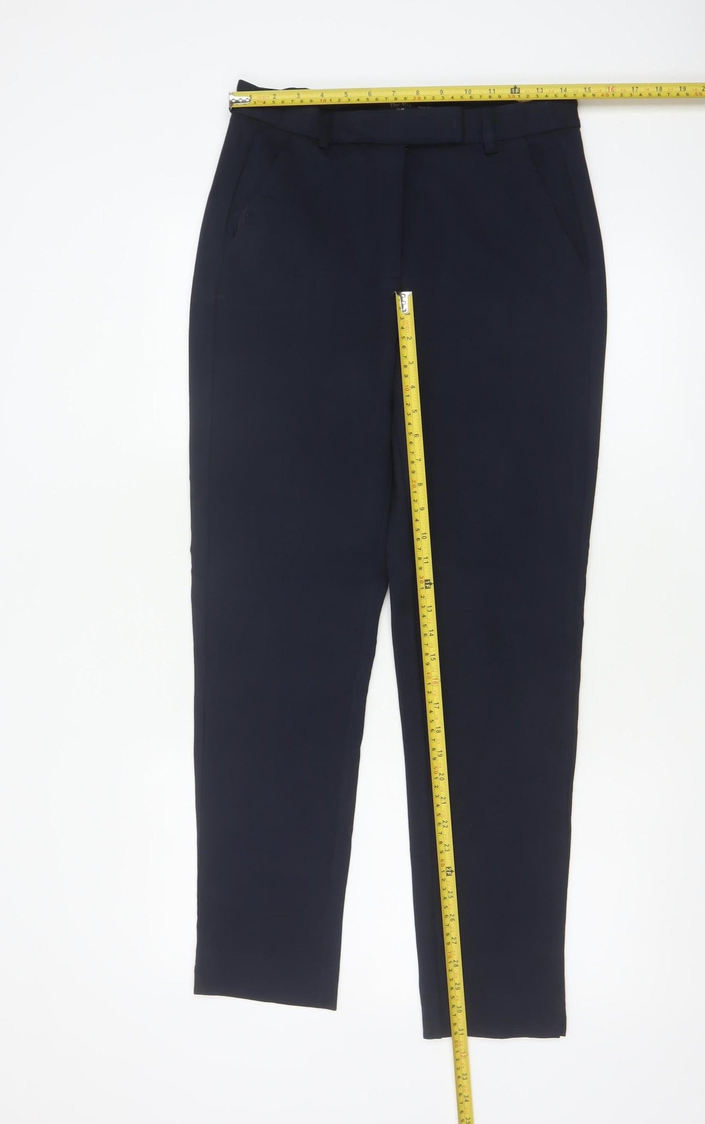 M&S The Mia Women’s Navy Blue Size 10 Slim Tapered Work Trousers
