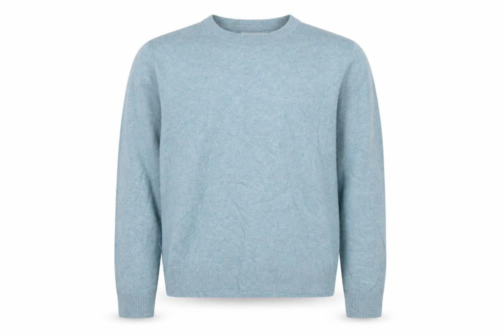 Marks and Spencer Men Blue XL Lambswool Crew Neck Pullover Jumper