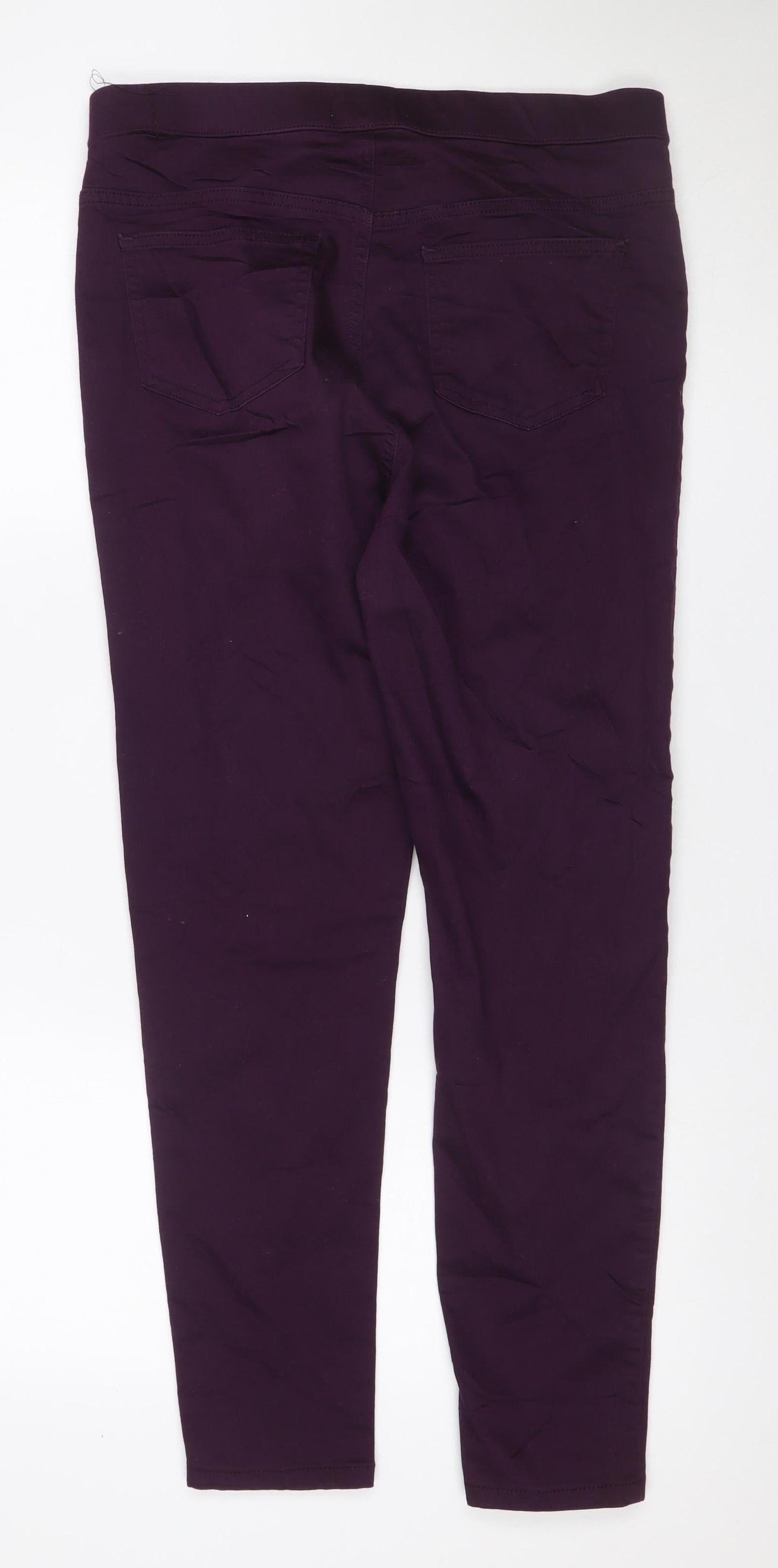 Marks and Spencer Women's Purple UK 14 Regular Jegging Jeans Stretch
