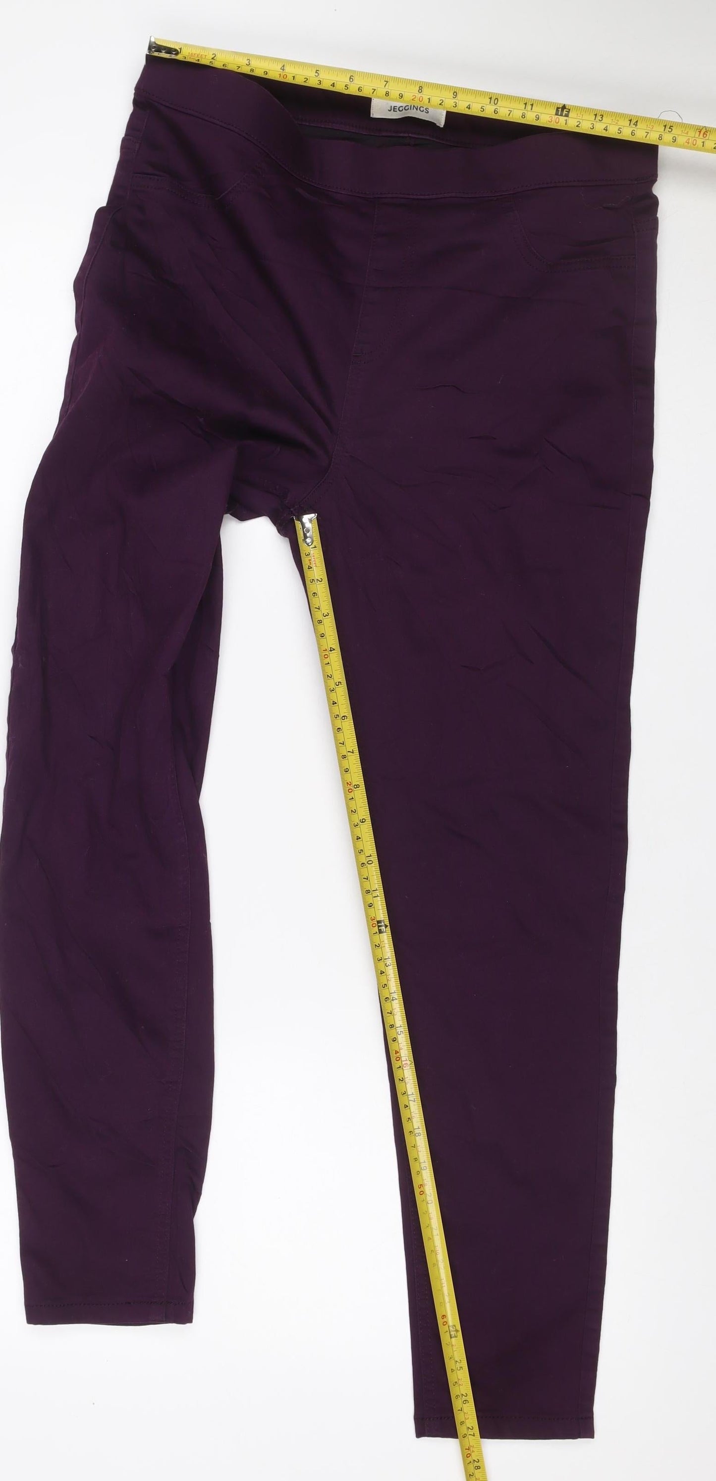 Marks and Spencer Women's Purple UK 14 Regular Jegging Jeans Stretch