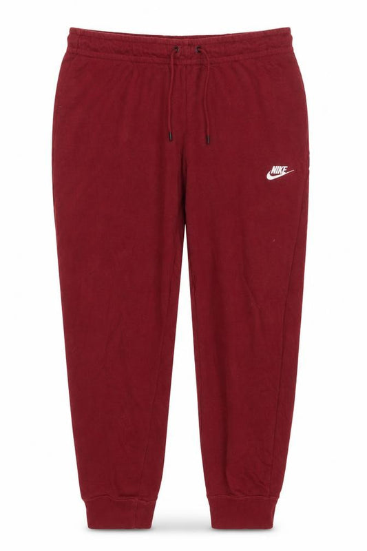 Nike Women’s Red L Sweatpants Joggers Drawstring Cuffed Logo