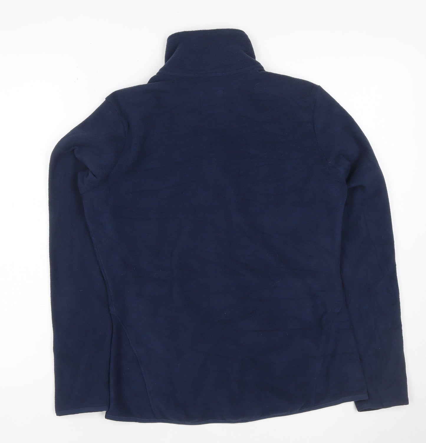 Goodmove Women's Blue UK 10 Basic Full Zip Fleece Jacket