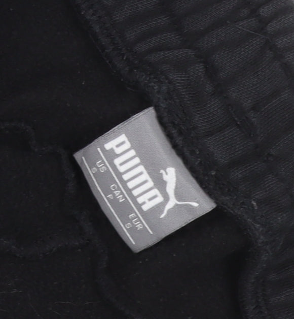 Additional view of Puma Men's Black S Jogger Track Pants Elastic Waist Cuffed Sports Trousers